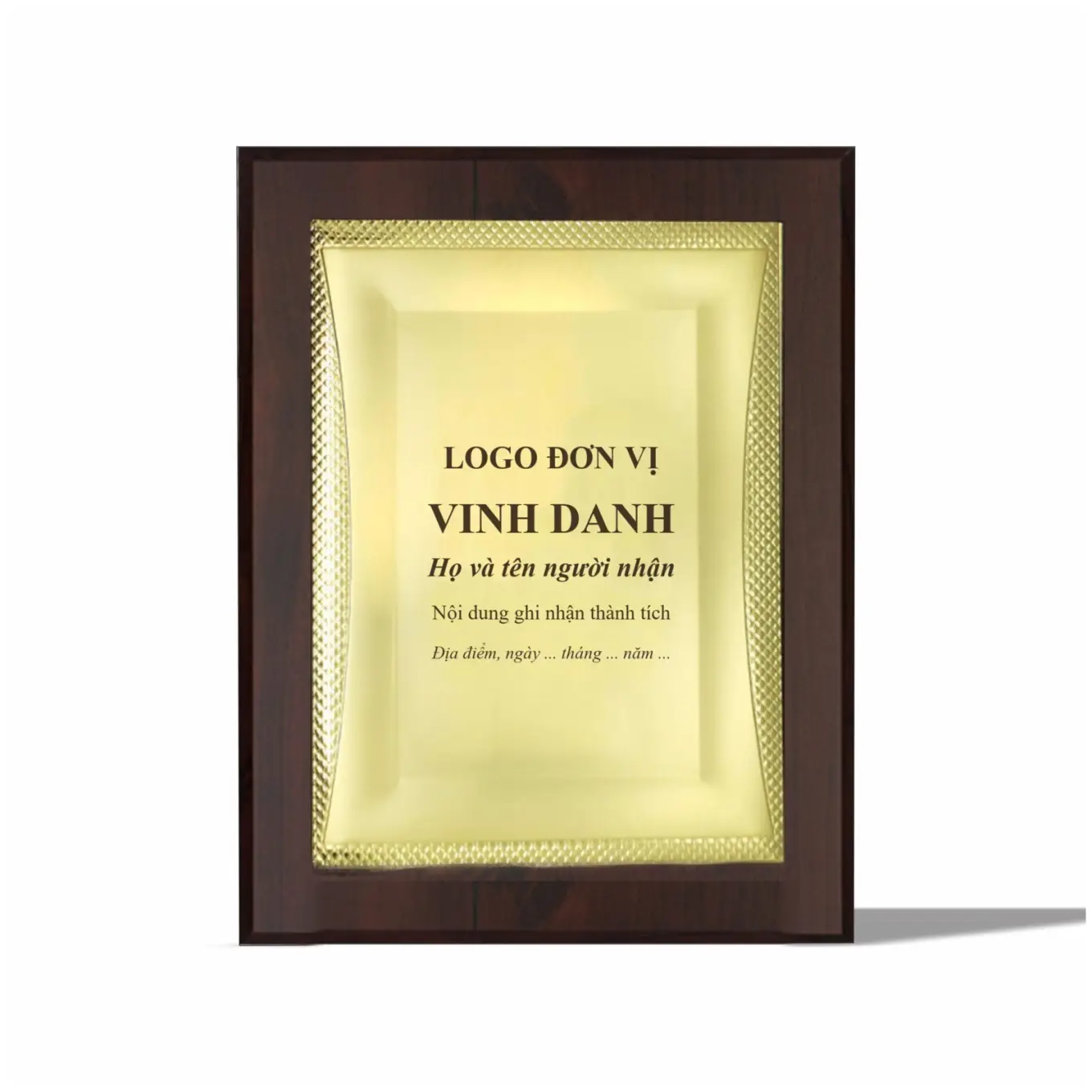 Bảng vinh danh dáng đứng GD07