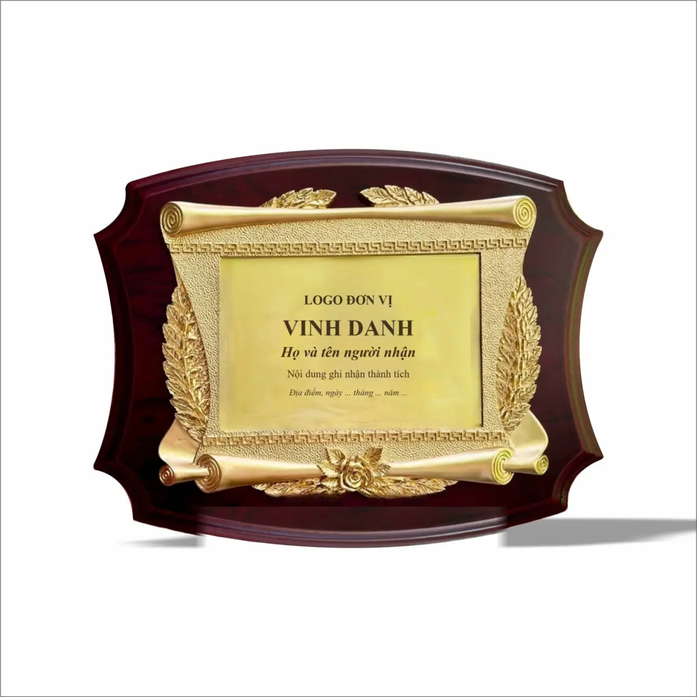 Bảng vinh danh dáng khiên cổ điển GD11