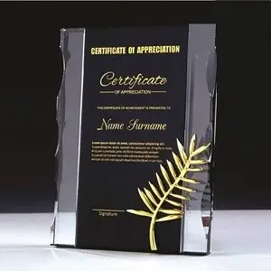 Biểu trưng vinh danh khối trong suốt GD04
